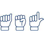 sign language icon