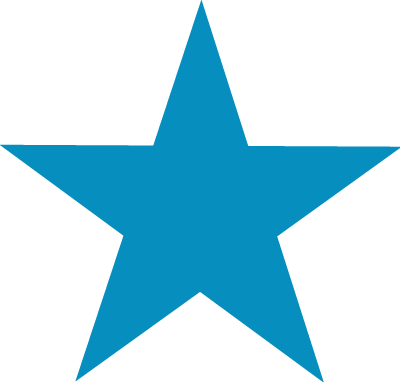 single-blue-star
